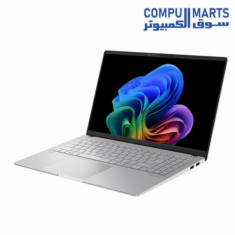 ASUS Vivobook S 15 S5507QA Snapdragon X Elite X1E 78 100 Laptop, Qualcomm Adreno GPU, 32GB LPDDR5X Ram, 1TB SSD, 15.6 3K (2880 x 1620) OLED 120Hz , 100% DCI-P3 600nits, Wi-Fi 7, Windows 11 Home, S5507QA