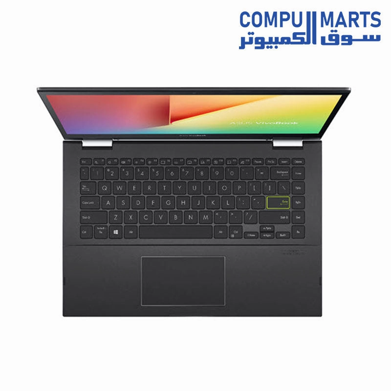 ASUS VIVOBOOK TP470EA-EC005W CORE I5-1135G7  8GB RAM  512GB SSD Intel Iris Xe Graphics 14.0 FHD TOUCH FLIP  WIN11