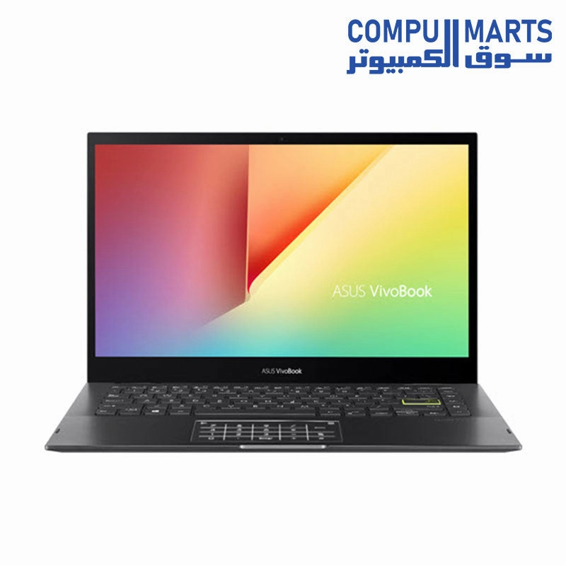 ASUS VIVOBOOK TP470EA EC007W I7-1165G7  8GB RAM 512GB SSD INTEL IRIS Xe 14.0 FHD TOUCH FLIP WIN11