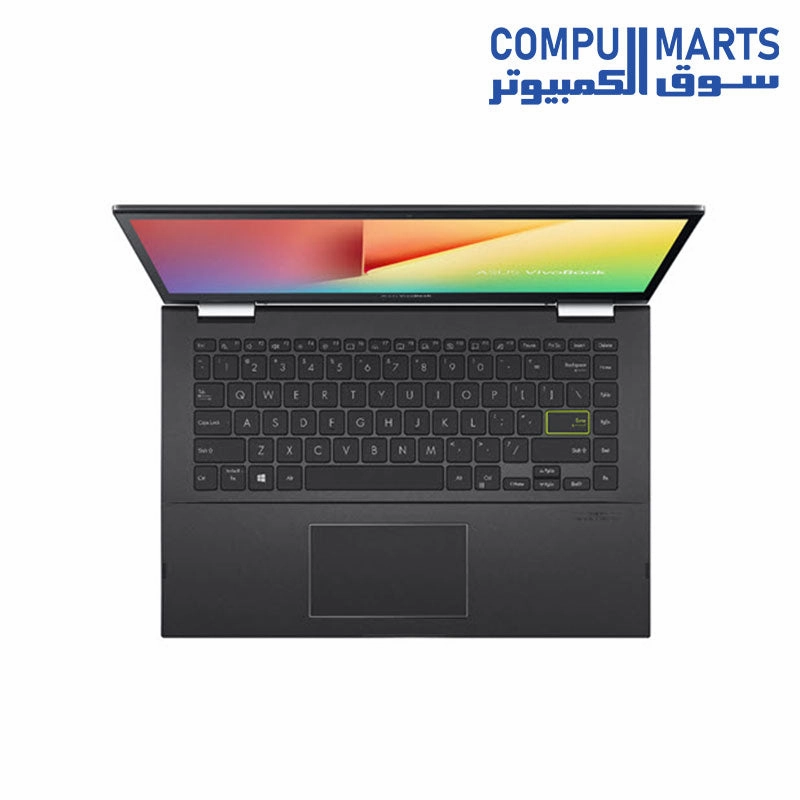 ASUS VIVOBOOK TP470EA EC007W I7-1165G7  8GB RAM 512GB SSD INTEL IRIS Xe 14.0 FHD TOUCH FLIP WIN11