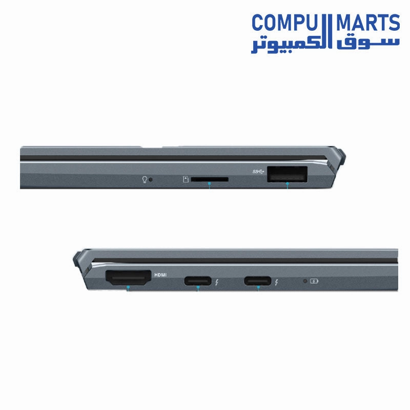 ASUS Zenbook 13 OLED UX325EA-OLED005W CORE i5-1135G7 Intel Iris Xe Graphics 13.3'' FHD OLED  8GB LPDDR4X 512GB M.2 NVMe PCIe 3.0 SSD WIN11, attached (Sleeve, USB-C to audio jack adapter)