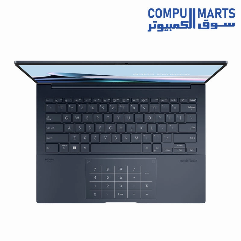 ASUS Zenbook 14 OLED Intel Core Ultra 7 155H 16-Core, Intel Arc Graphics Integrated, 16GB LPDDR5X on board, 1TB M.2 NVMe PCIe 4.0 SSD, 14.0inch OLED 16:10  120Hz  DCI-P3, Windows 11 UX3405MA-PP381WS