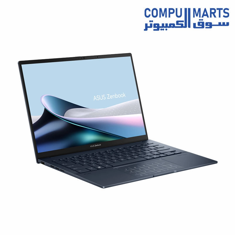 ASUS Zenbook 14 OLED Intel Core Ultra 7 155H 16-Core, Intel Arc Graphics Integrated, 16GB LPDDR5X on board, 1TB M.2 NVMe PCIe 4.0 SSD, 14.0inch OLED 16:10  120Hz  DCI-P3, Windows 11 UX3405MA-PP381WS