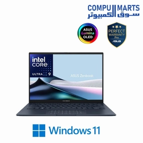 ASUS Zenbook 14 OLED UX3405MA-PP009WS Intel Core Ultra 9 185H 16 Cores - 16GB DDR5 - Intel ARC - 1TB SSD - 14.0-inch 3K (2880 x 1800) OLED 16:10 aspect ratio 120Hz  - Win 11 motherboard,pc