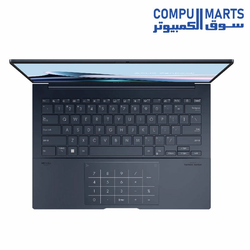 ASUS Zenbook 14 OLED UX3405MA-PP009WS Intel Core Ultra 9 185H 16 Cores - 16GB DDR5 - Intel ARC - 1TB SSD - 14.0-inch 3K (2880 x 1800) OLED 16:10 aspect ratio 120Hz  - Win 11