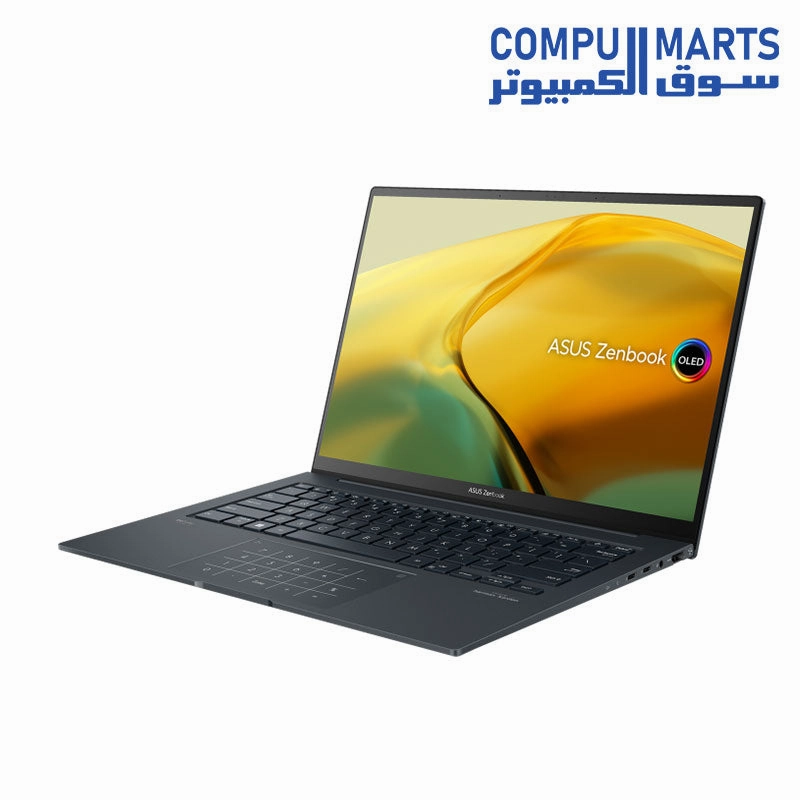 ASUS Zenbook 14X OLED, CPU: i9-13900H, 32GB RAM Graphics Card: RTX 3050, 4GB GDDR6, Display: 14.5-inch 2.8K OLED 16:10 120Hz, 1TB SSD, Windows 11 (UX3404VC-OLED009W)