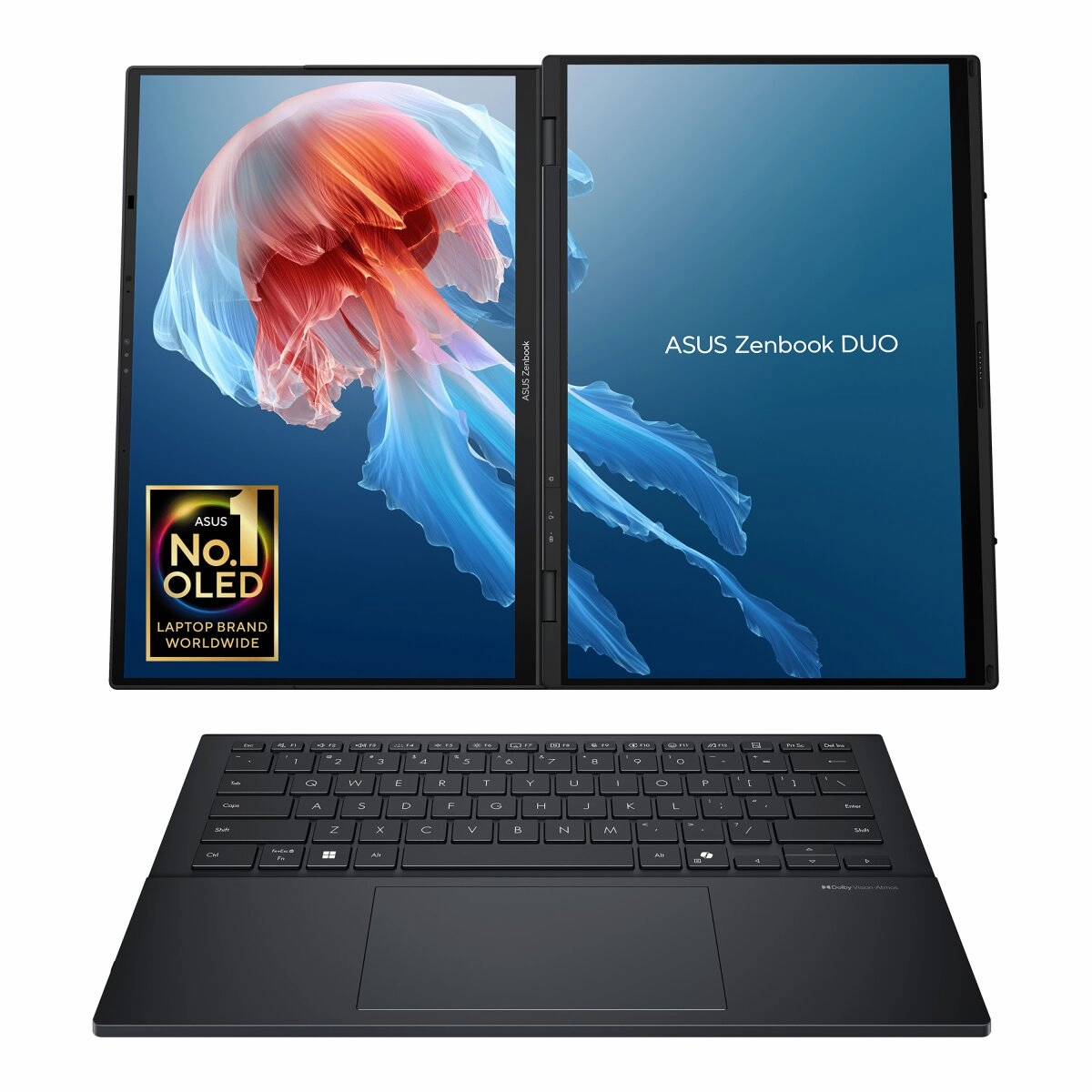 ASUS Zenbook Duo- 32GB RAM, 2TB SSD, Intel Core Ultra 9, 14" 3K OLED Dual-Screen Laptop | UX8406CA-PZ134W