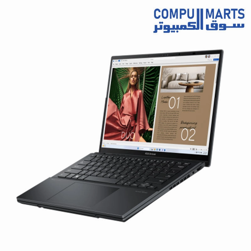 Asus Zenbook DUO UX8406CA-OLED009WS Intel Core Ultra 9 285H 2TB SSD 32GB Ram Intel Arc Graphics 14.0 Inch 3K OLED