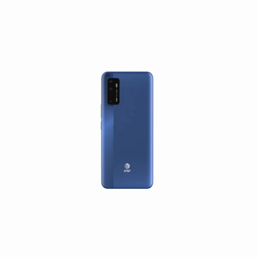 AT&T EA211001 Radiant Max 5G 6.8" 64GB Storage 4GB RAM Electric Blue LTE Prepaid AT&T Smartphone