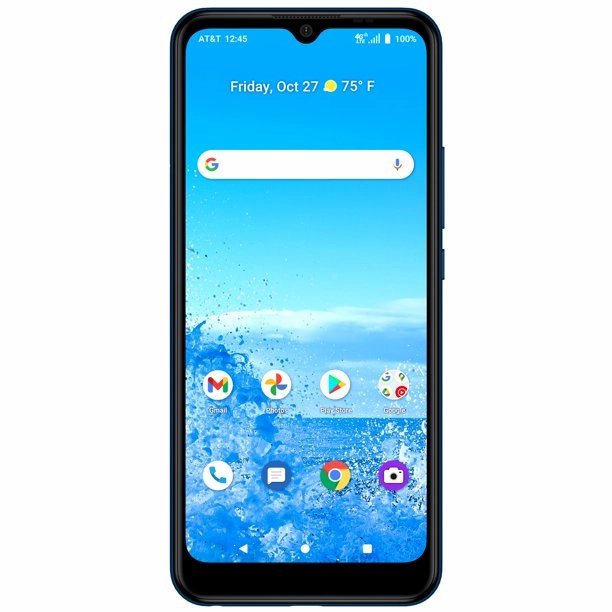 AT&T EA211002 Motivate 2 6.5" 32GB Storage 3GB RAM Maritime Blue 4G LTE AT&T Prepaid Smartphone Cell Phone