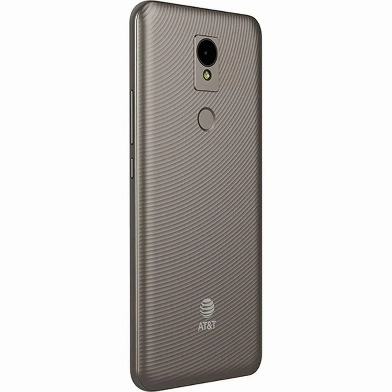 AT&T EABF22206A Motivate 3 32GB 3 GB RAM GSM Android 12 Prepaid Smartphone, Graystone