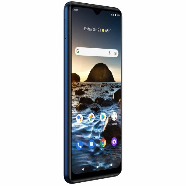 AT&T U668AA Motivate Max 6.82" 32GB 3GB RAM Celestial Blue LTE AT&T Prepaid Smartphone