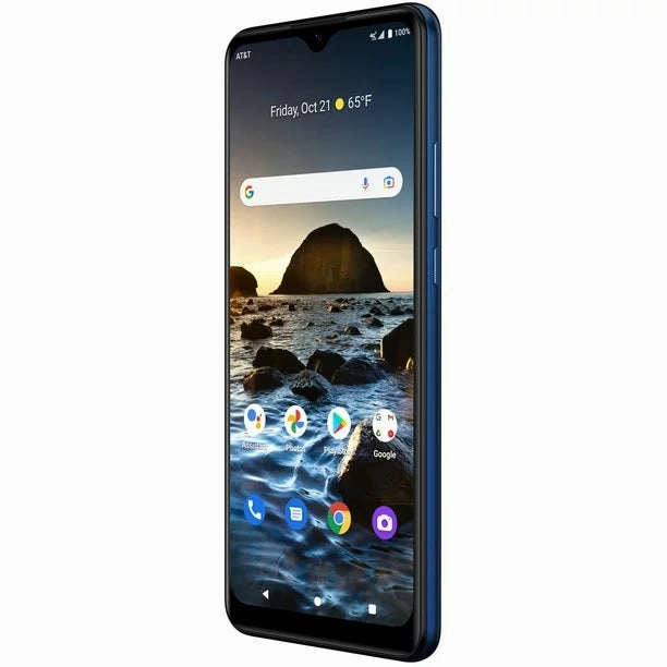 AT&T U668AA Motivate Max 6.82" 32GB 3GB RAM Celestial Blue LTE AT&T Prepaid Smartphone