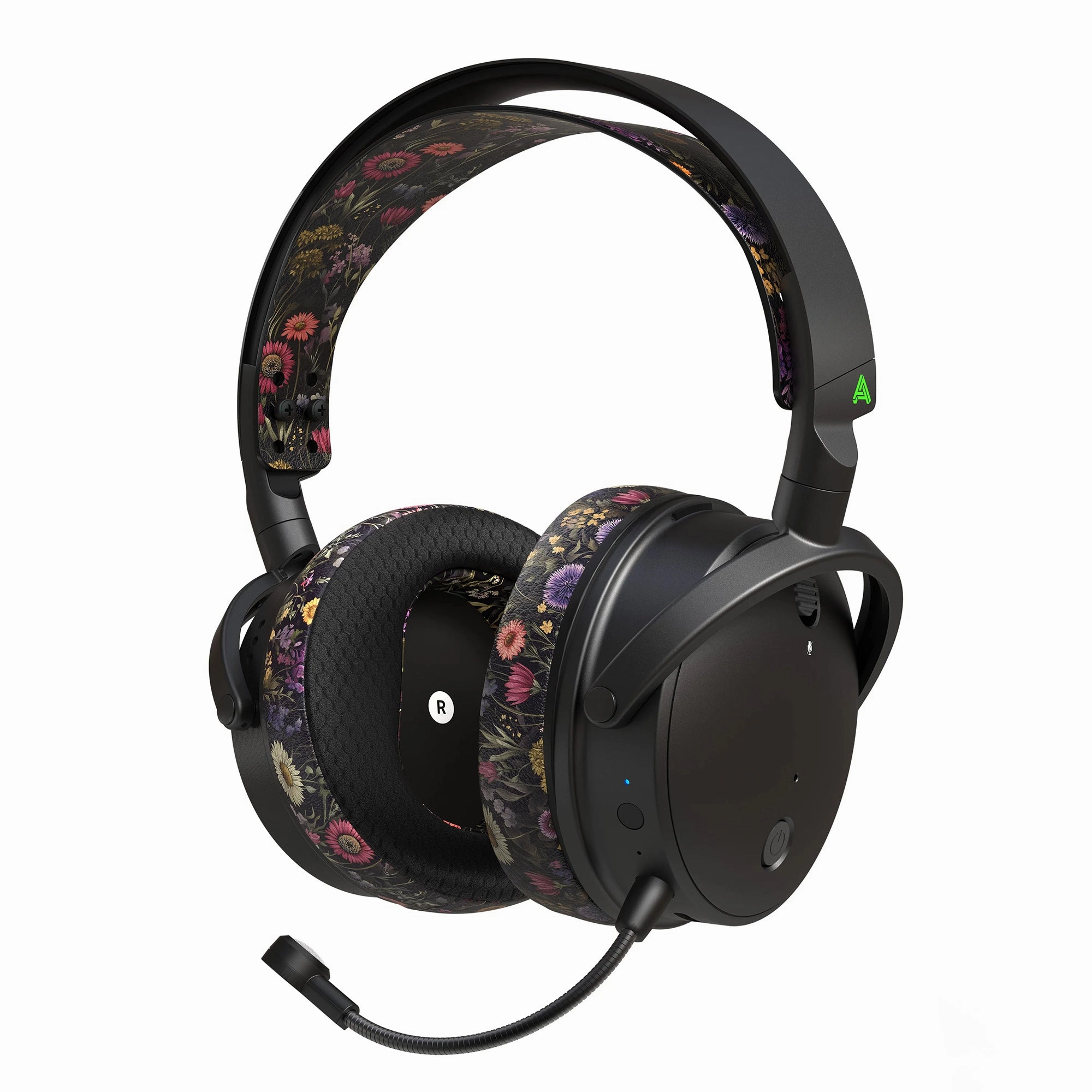 Audeze Maxwell Flora Edition Wireless Planar Magnetic Headphones for Xbox in ear monitors, dj headphones