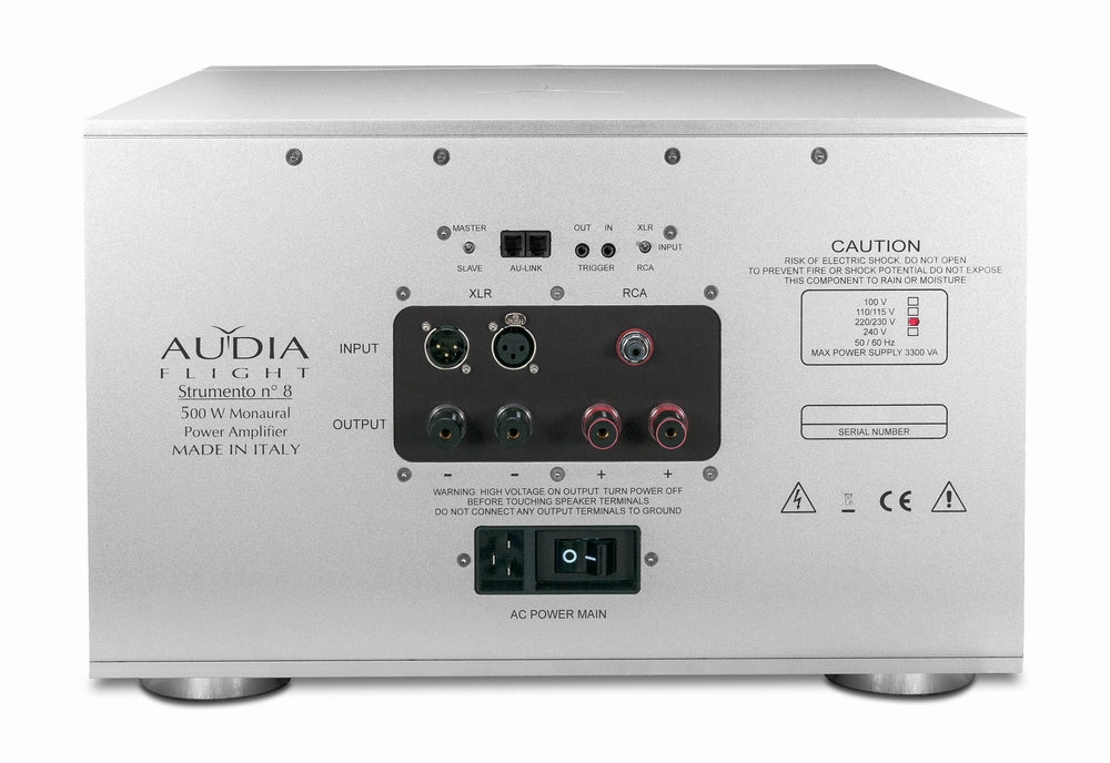 Audia Flight Strumento No. 8 Mono Power Amplifier