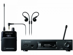 AUDIO TECHNICA ATW3255DF2 3000 Series Wireless In-Ear Monitor System studio headphones, open back headphones