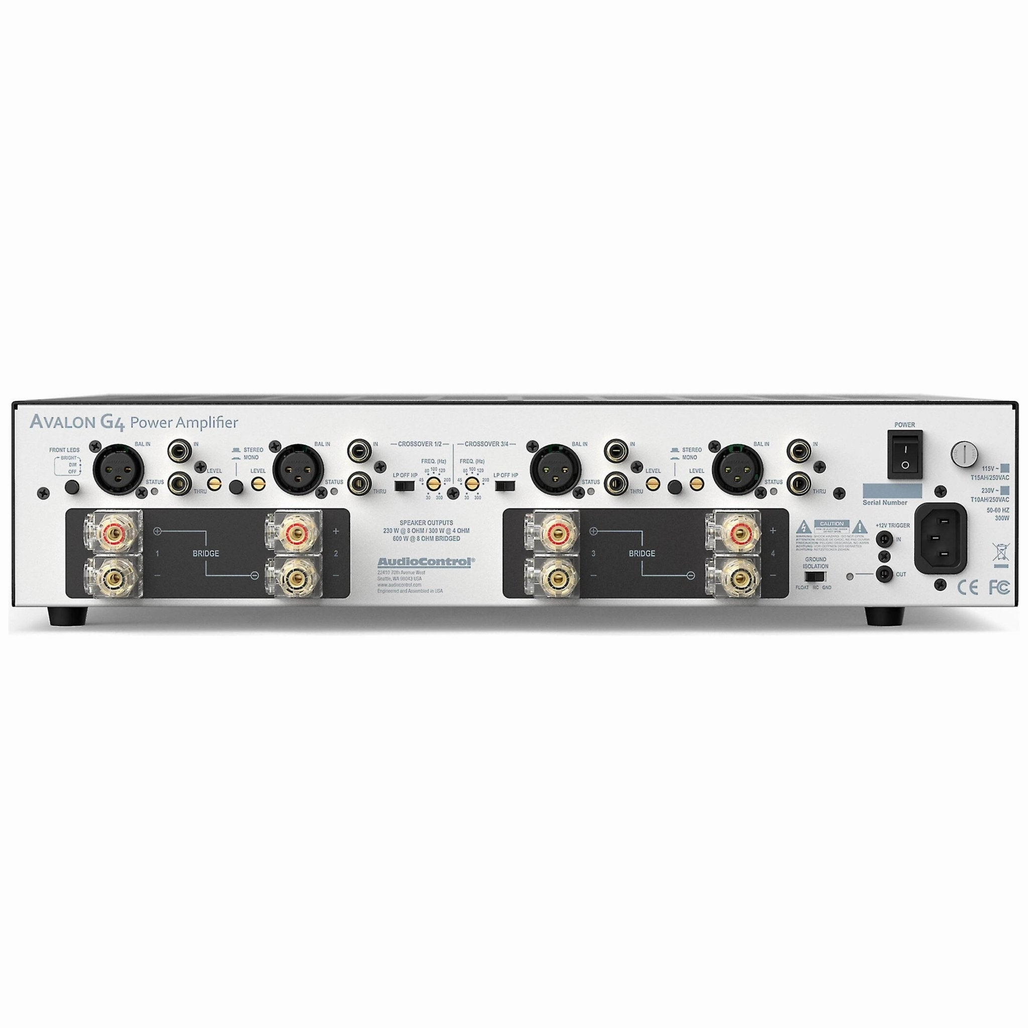 AudioControl Avalon G4 Amplifier (Black)