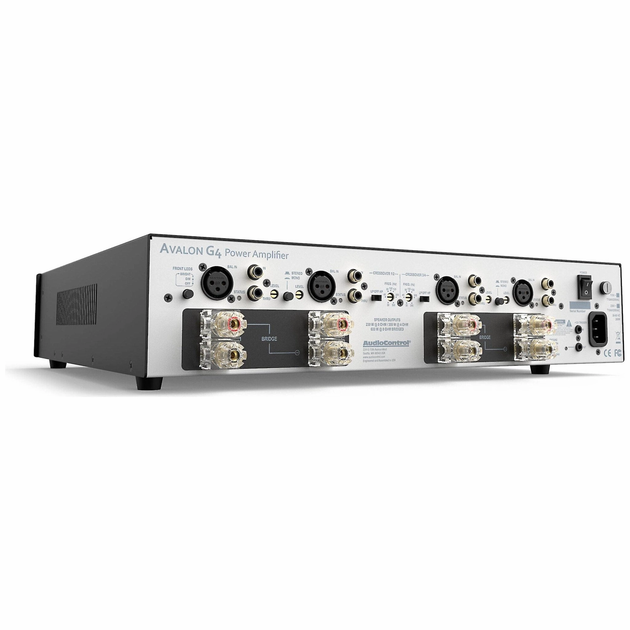 AudioControl Avalon G4 Amplifier (Black)