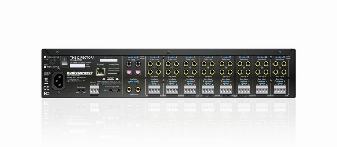 AudioControl Model M6800 Amplifier