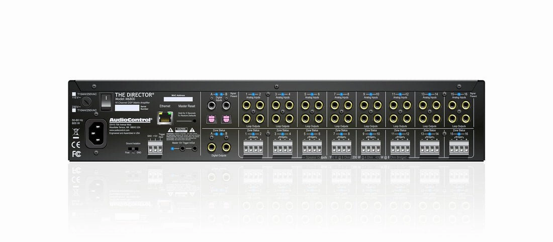 AudioControl Model M6800 Amplifier