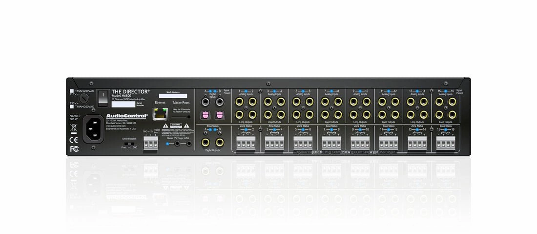 AudioControl Model M6800D Amplifier