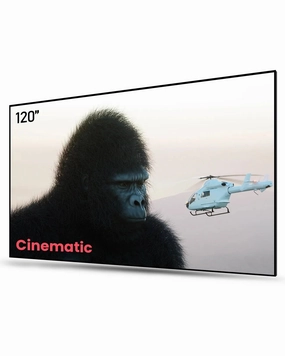 AWOL Vision 100''-150'' ALR CINEMATIC SCREENS best home projector,sound system for tv