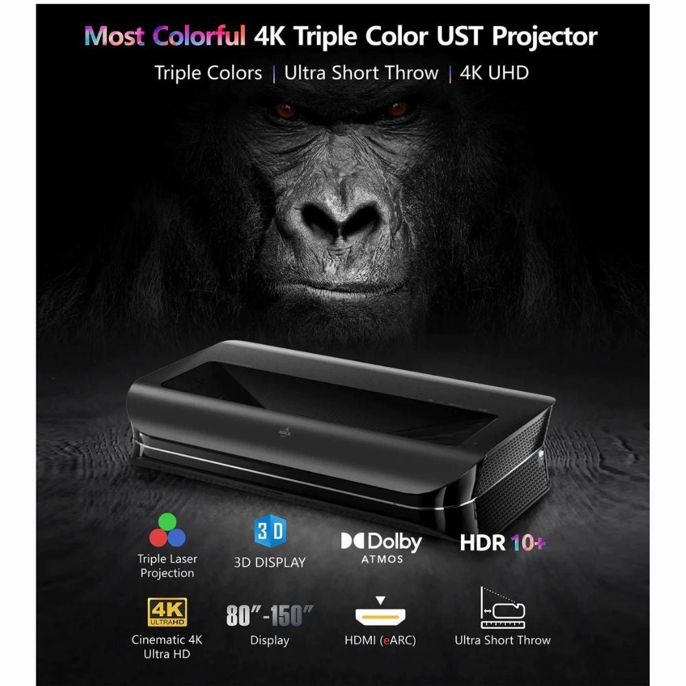 AWOL Vision 4K 3D Triple Laser Projector LTV-2500