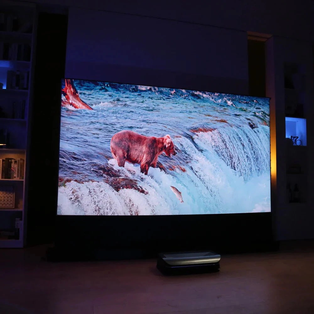 AWOL Vision LTV-3000 Pro   100"-120" Floor rise ALR Screen Bundle