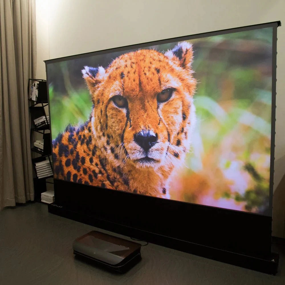 AWOL Vision LTV-3000 Pro   100"-120" Floor rise ALR Screen Bundle