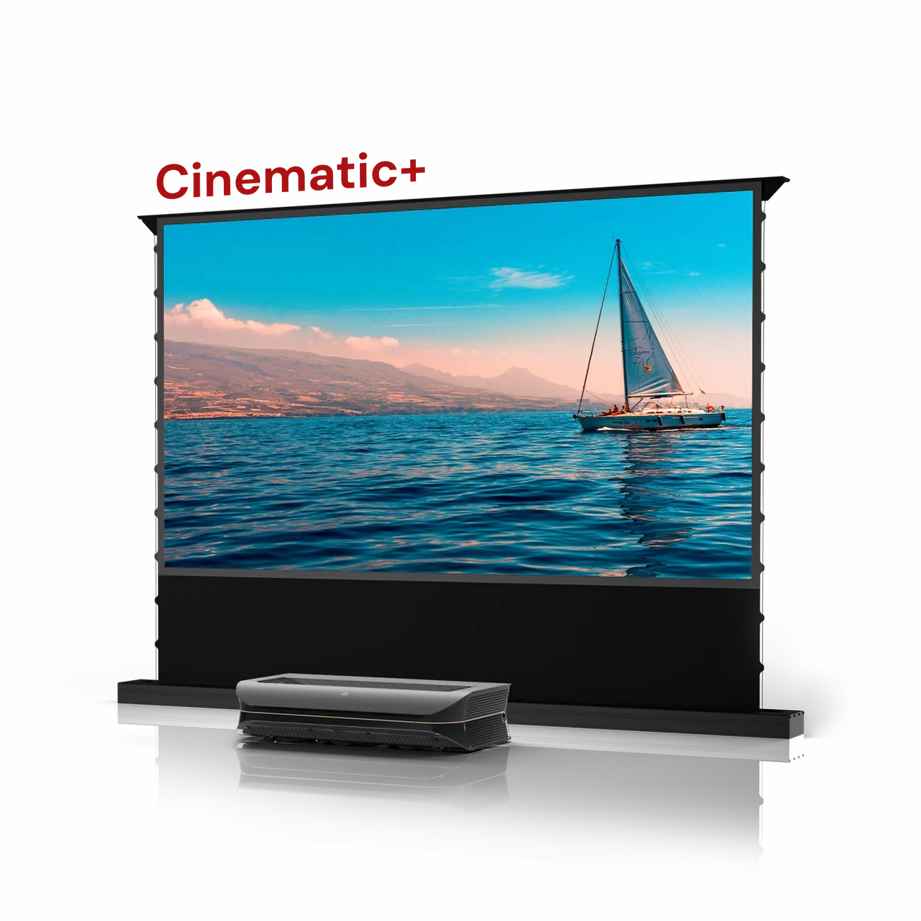 AWOL Vision LTV-3000 Pro Plus 100"-130" AWOL Vision Acoustic ALR Floor Rising Screen Bundle