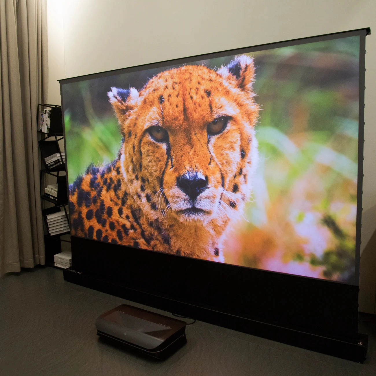 AWOL Vision LTV-3000 Pro Plus 100"-130" AWOL Vision Acoustic ALR Floor Rising Screen Bundle