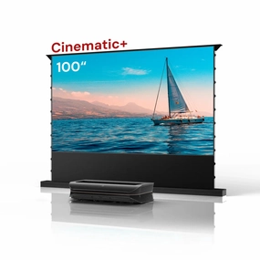 AWOL Vision LTV-3000 Pro Plus 100"-130" AWOL Vision Acoustic ALR Floor Rising Screen Bundle inflatable cinema screen,surround sound system for tv