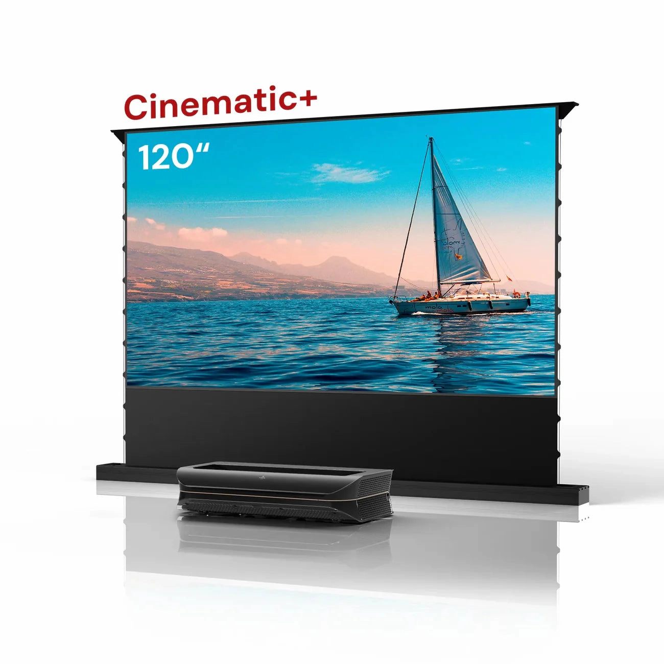 AWOL Vision LTV-3000 Pro Plus 100"-130" AWOL Vision Acoustic ALR Floor Rising Screen Bundle