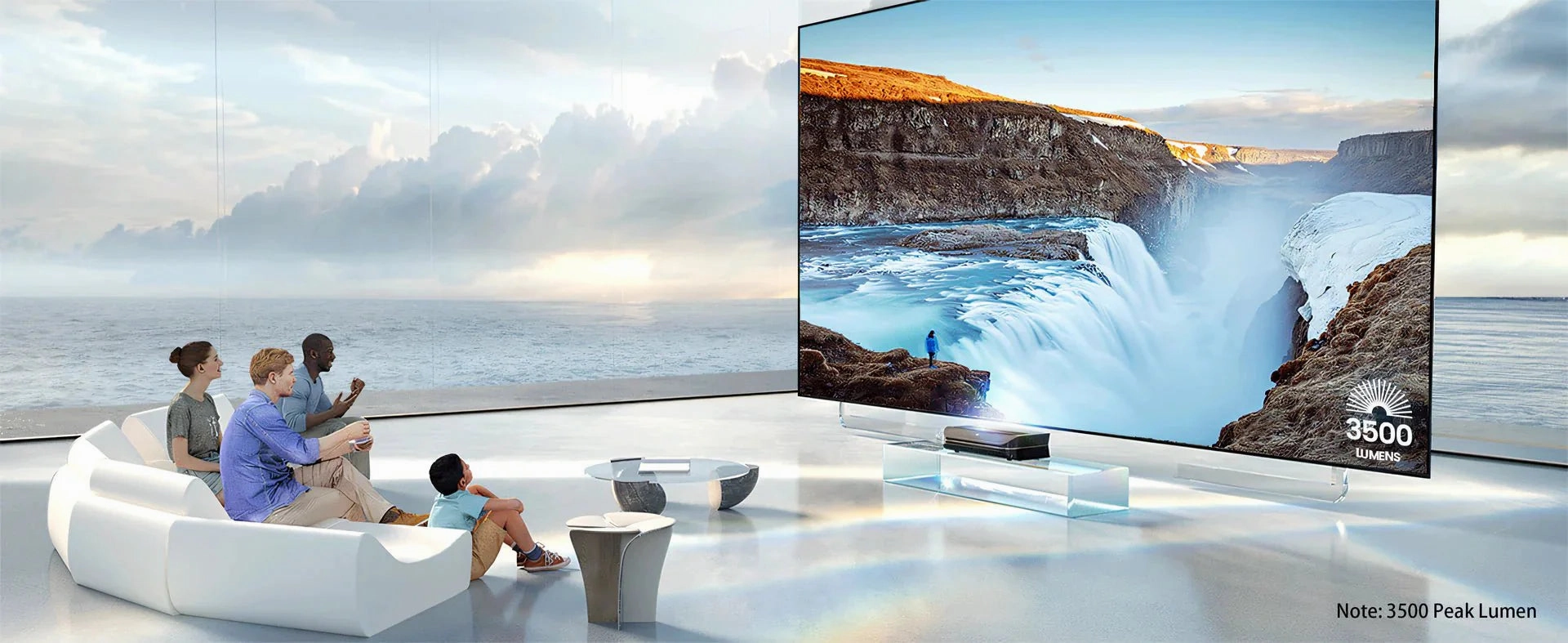 AWOL Vision LTV-3500 Pro 4K 3D Triple Laser Projector
