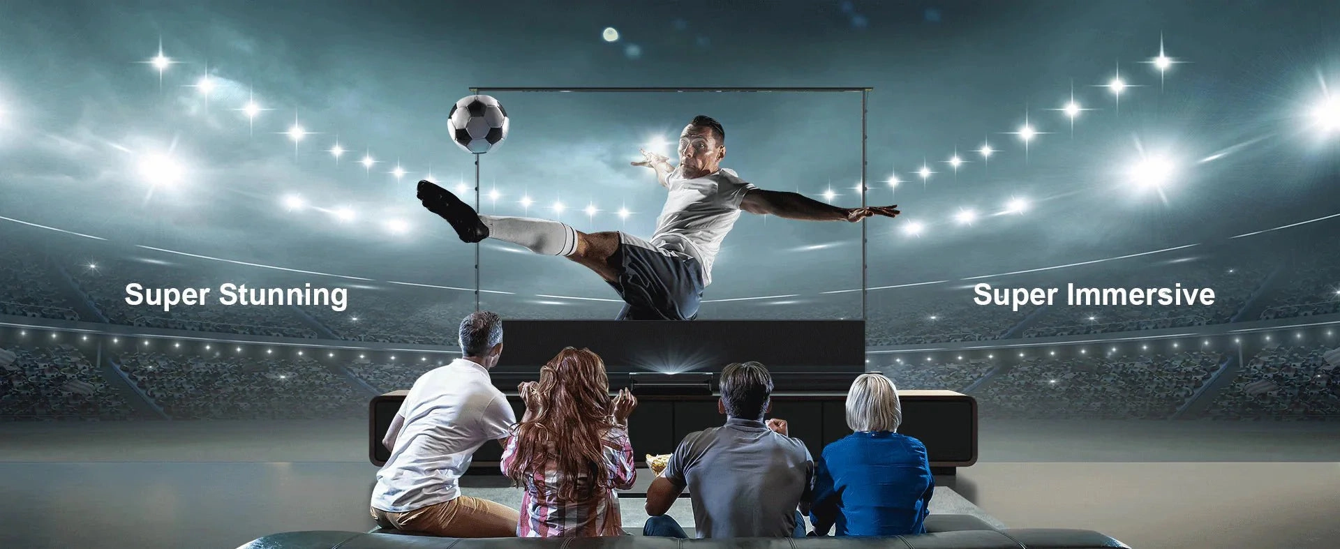 AWOL Vision LTV-3500 Pro Plus 100''-120" AWOL Vision Acoustic ALR Floor Rising Screen Bundle