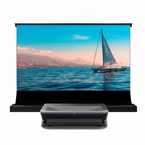 AWOL Vision LTV-3500 Pro Plus 100''-120" AWOL Vision Acoustic ALR Floor Rising Screen Bundle inflatable cinema screen,surround sound system for tv