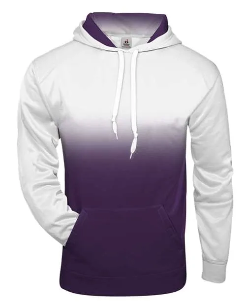 Badger 1403 Ombre Hooded Sweatshirt