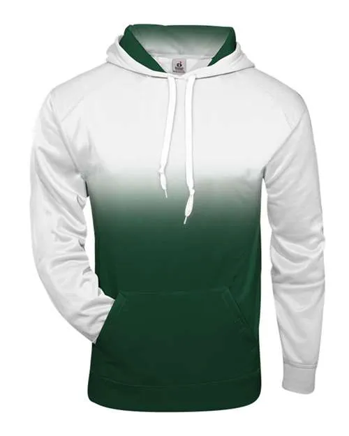 Badger 1403 Ombre Hooded Sweatshirt
