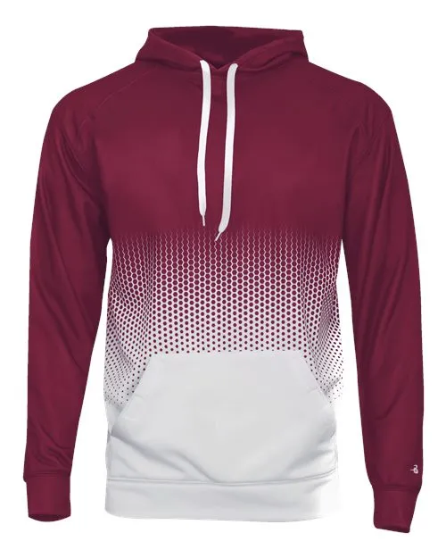 Badger 1404 Hex 2.0 Hooded Sweatshirt