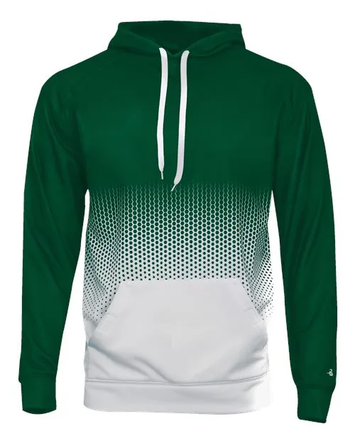 Badger 1404 Hex 2.0 Hooded Sweatshirt