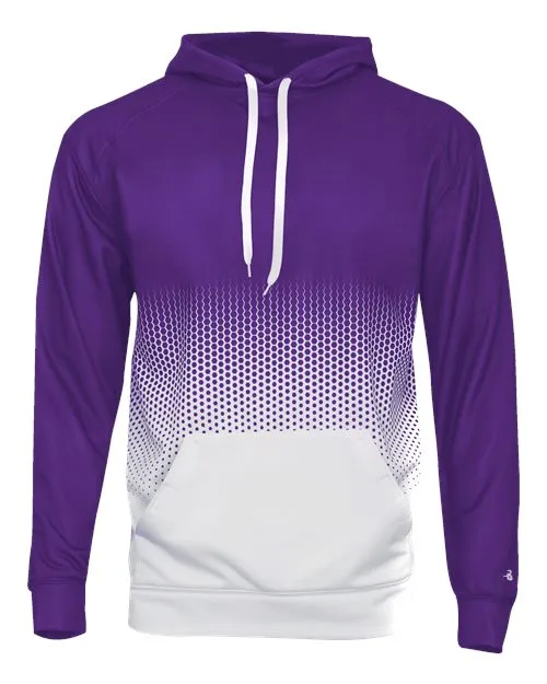 Badger 1404 Hex 2.0 Hooded Sweatshirt