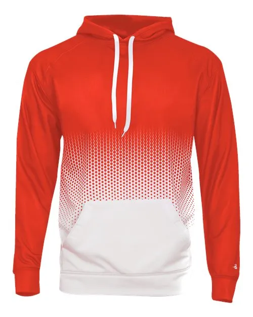 Badger 1404 Hex 2.0 Hooded Sweatshirt