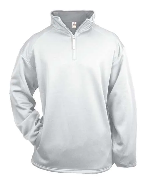 Badger 1480 Performance Fleece Quarter-Zip Pullover