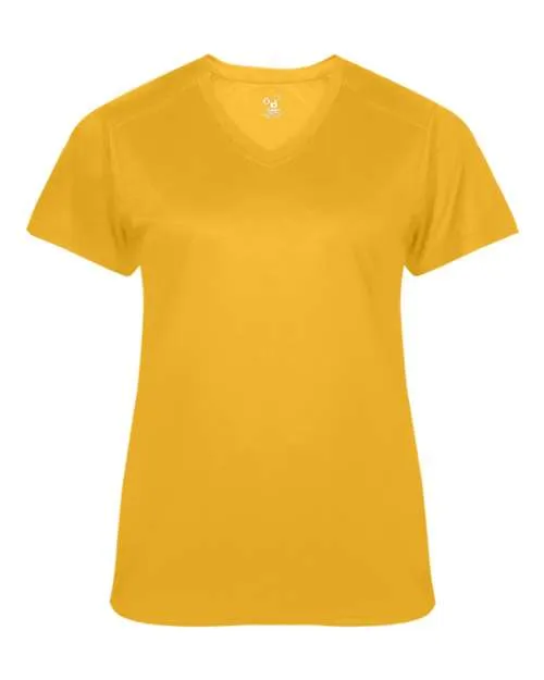 Badger 4062 Ultimate SoftLock Women's V-Neck T-Shirt