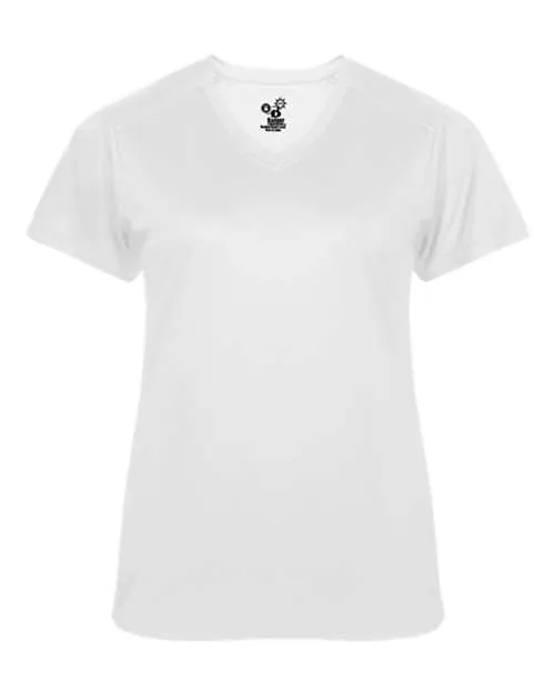 Badger 4062 Ultimate SoftLock Women's V-Neck T-Shirt