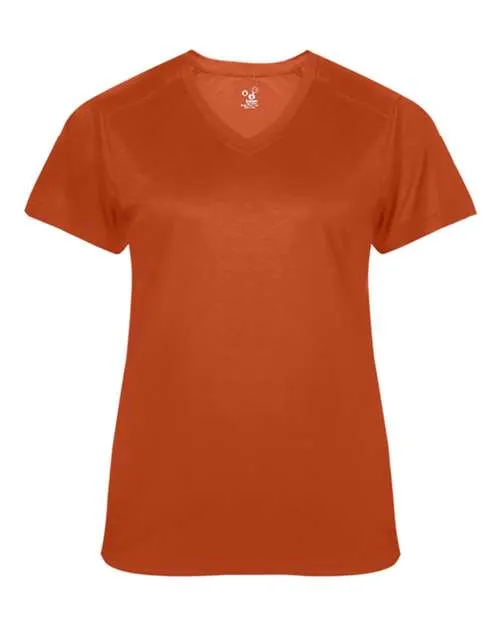 Badger 4062 Ultimate SoftLock Women's V-Neck T-Shirt