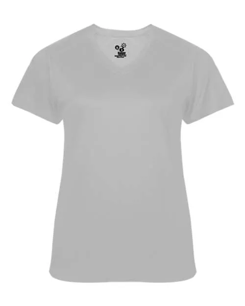 Badger 4062 Ultimate SoftLock Women's V-Neck T-Shirt