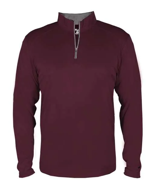 Badger 4102 B-Core Quarter-Zip Pullover