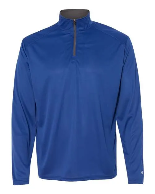 Badger 4102 B-Core Quarter-Zip Pullover