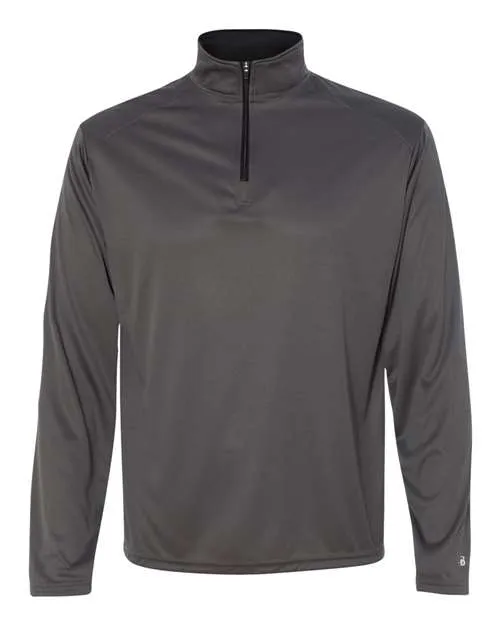 Badger 4102 B-Core Quarter-Zip Pullover
